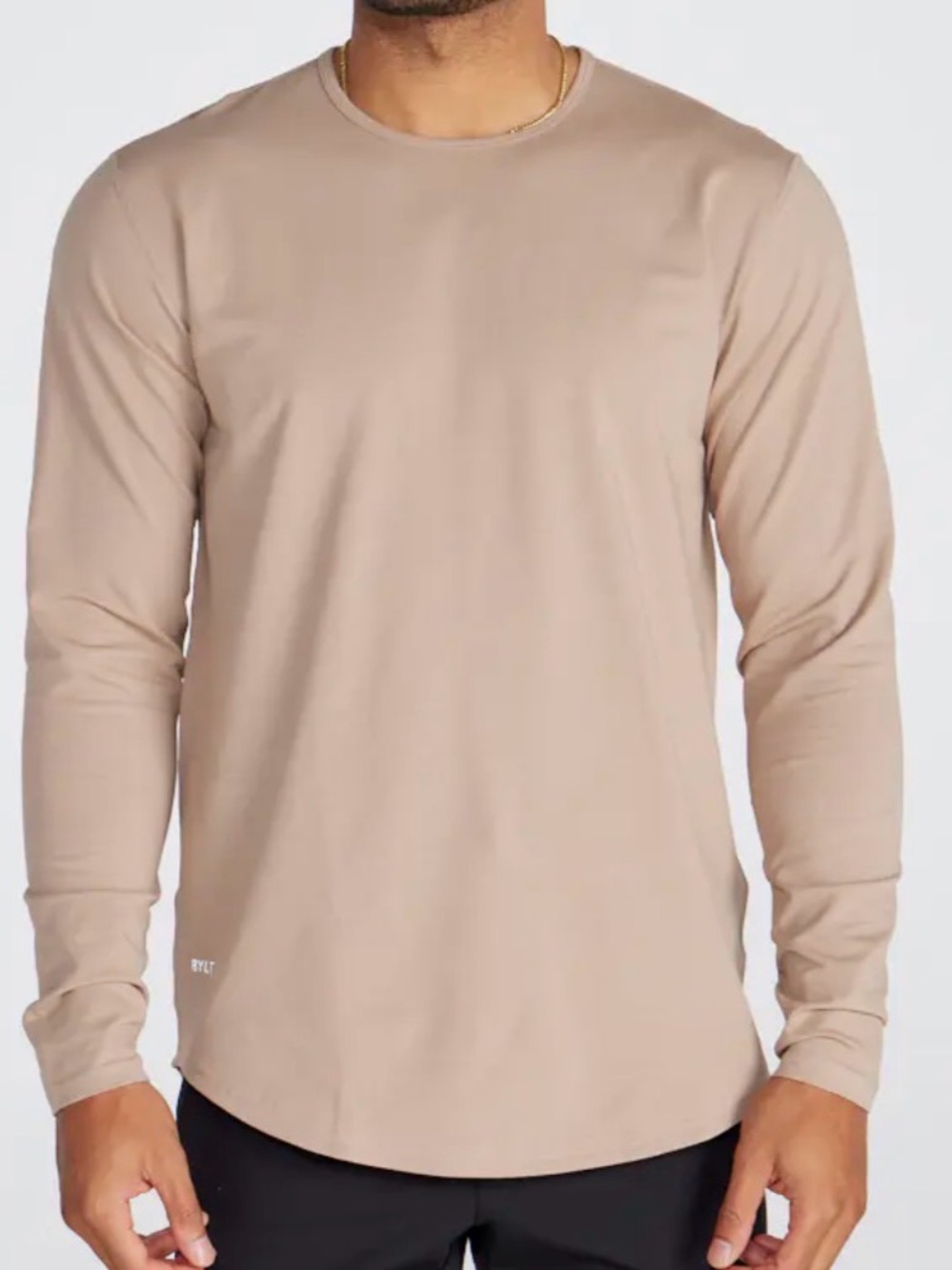 Bylt signature long sleeve XL in sand